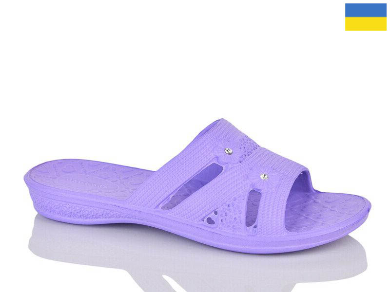 Шлепанцы DeMur (36-41) DS50 бузок (лето)