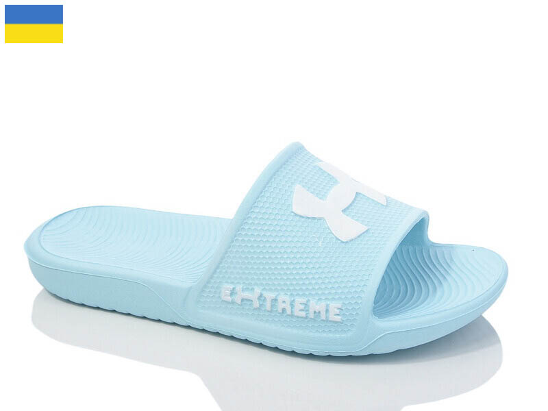 Шлепанцы DeMur (36-41) DS60 блакитний (лето)
