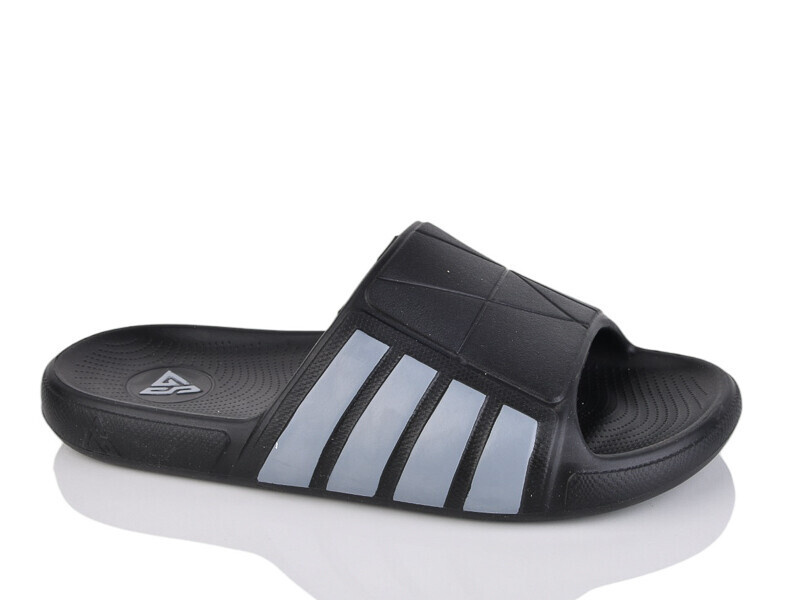 Шлепанцы DeMur (36-41) DS750 чорний (лето)