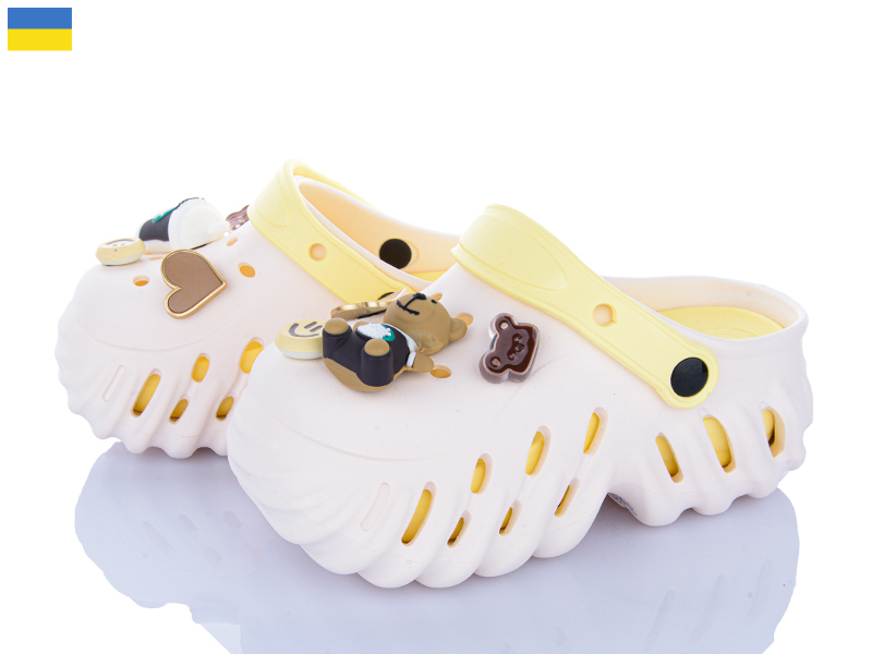 Кроксы Luckline (36-41) 24505-390B (лето)