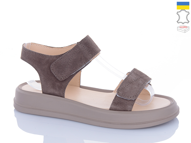 Босоножки Sali (36-40) 1720 капучино з кап-п. (лето)