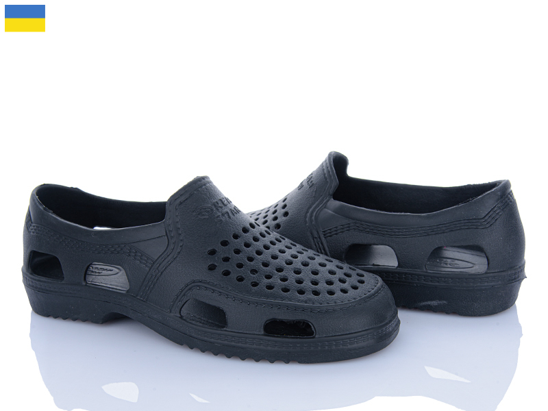 Туфли Favorit (40-45) TM02 чорний (лето)