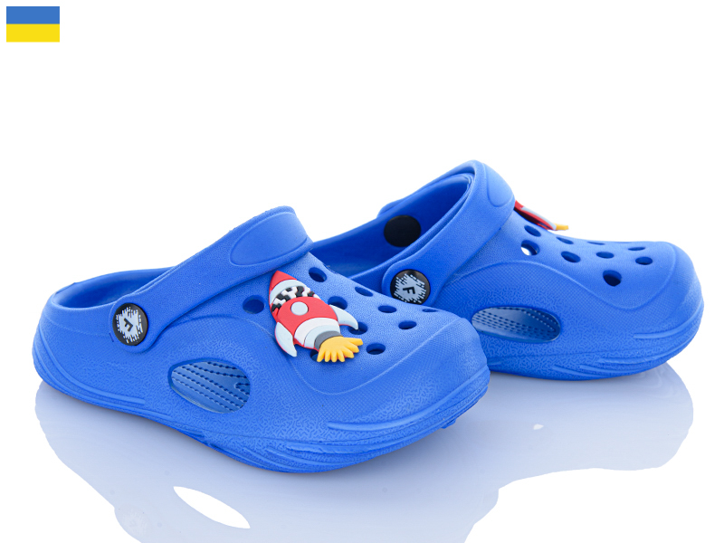Кроксы Inblu (24-31) 611 синій (лето)