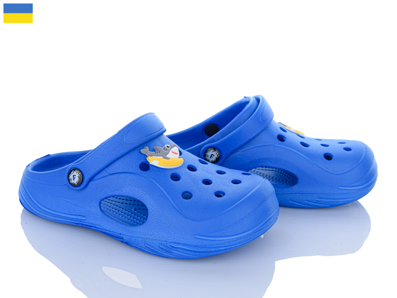 Кроксы Inblu (32-35) 612 синій (лето)
