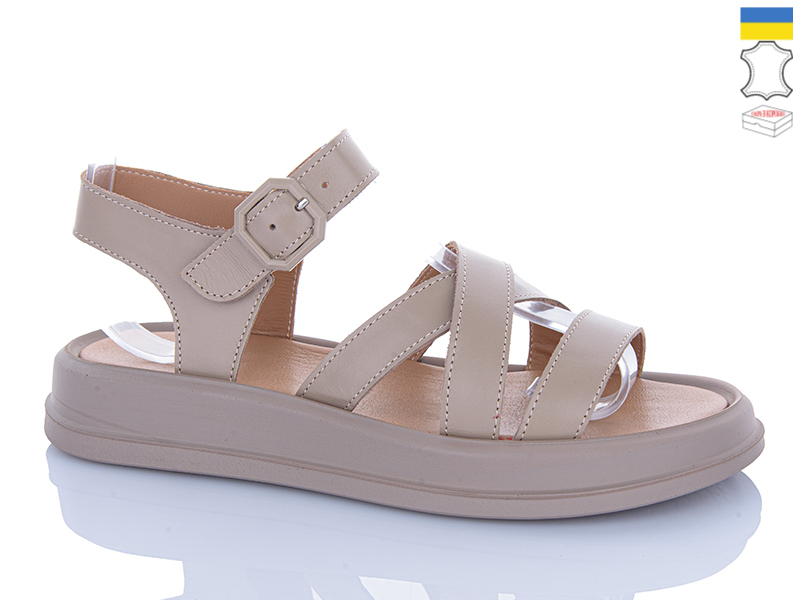 Босоножки Sali (36-40) 2103 капучино кап-п. (лето)