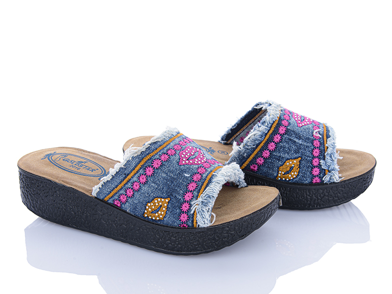 Шлепанцы ShoesViento (36-40) Gold Star губи (лето)