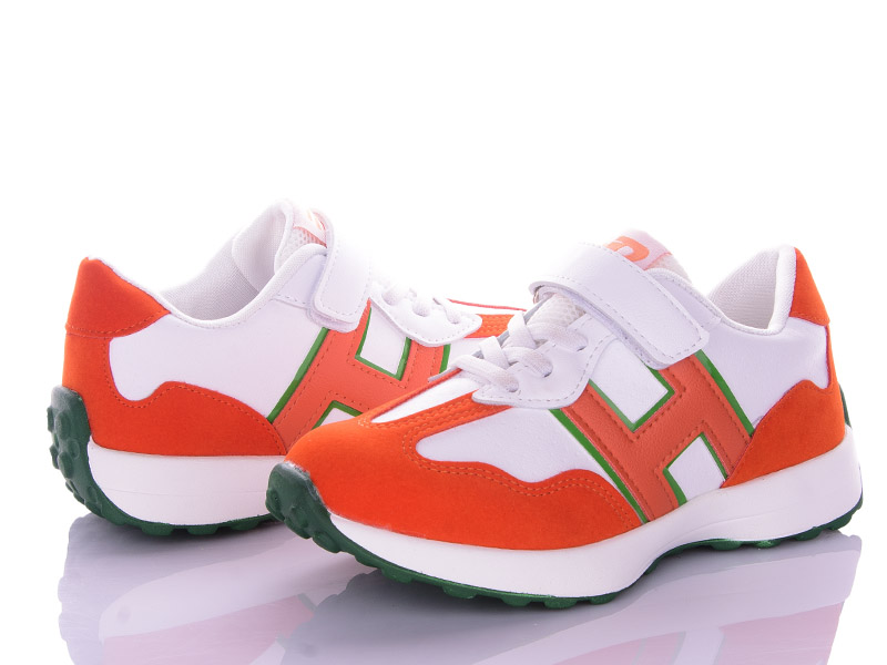 Кроссовки VIOLETA (32-37) 168-40 orange (деми)