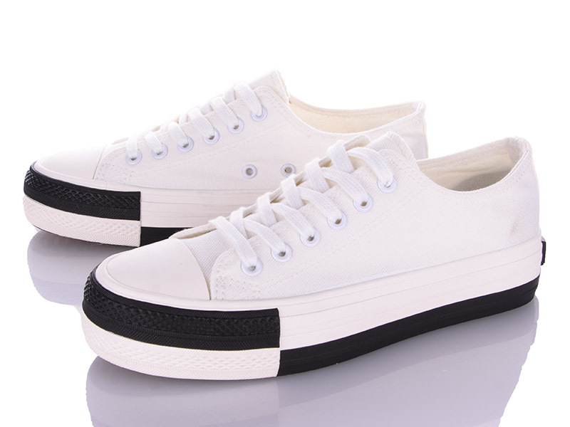 Кроссовки VIOLETA (36-41) 20-860 white (лето)