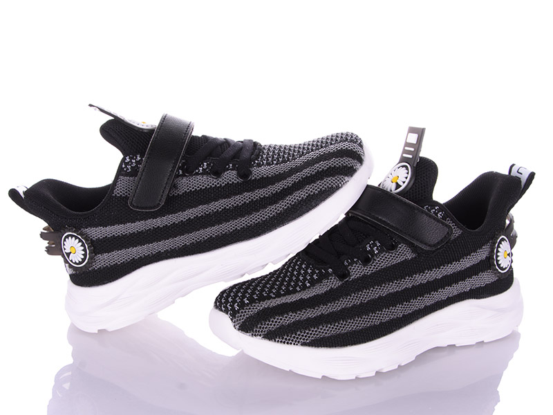 Кроссовки VIOLETA (32-37) D503 black (деми)