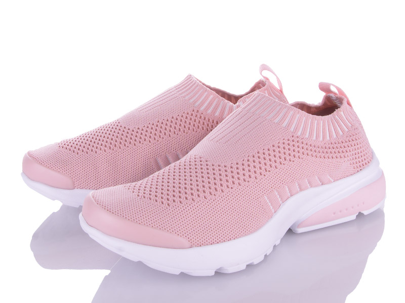 Кроссовки VIOLETA (36-41) 24-125 pink-white (лето)