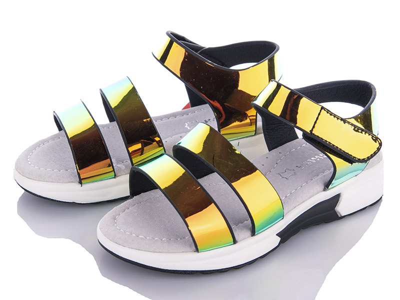 Босоножки Clibee (26-31) X197 gold (лето)