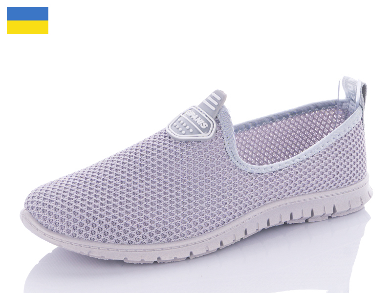 Слипоны RGP (36-40) 536 grey (лето)