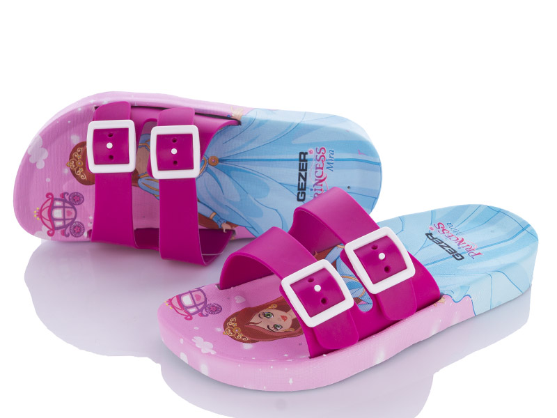 Шлепанцы VIOLETA (30-35) 12695 pink-l.pink (лето)