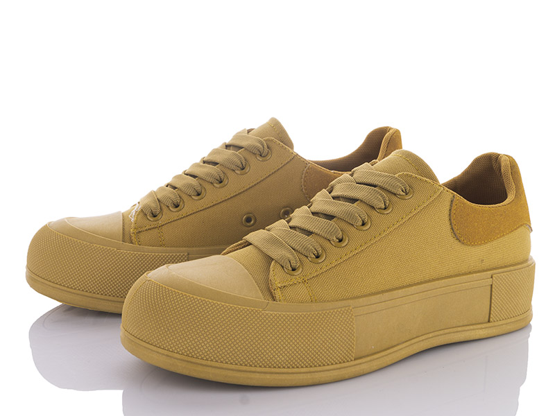 Кроссовки VIOLETA (36-41) 20-883-4 yellow (лето)