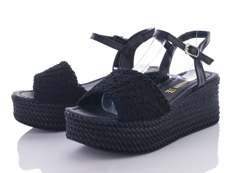 Босоножки VIOLETA (36-40) 15003 black (лето)
