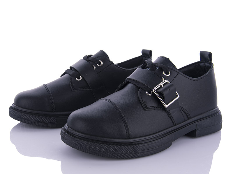 Туфли VIOLETA (36-41) 169-16 black (деми)