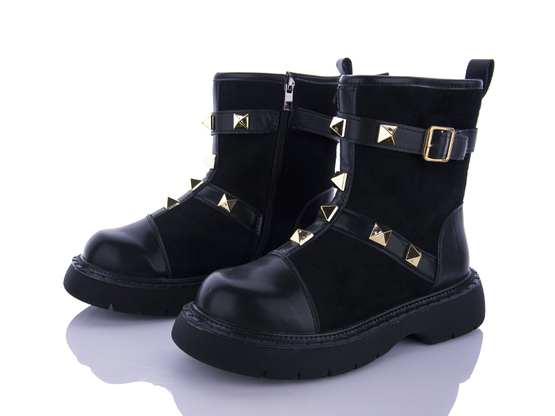 Ботинки VIOLETA (36-41) 197-72 black (деми)