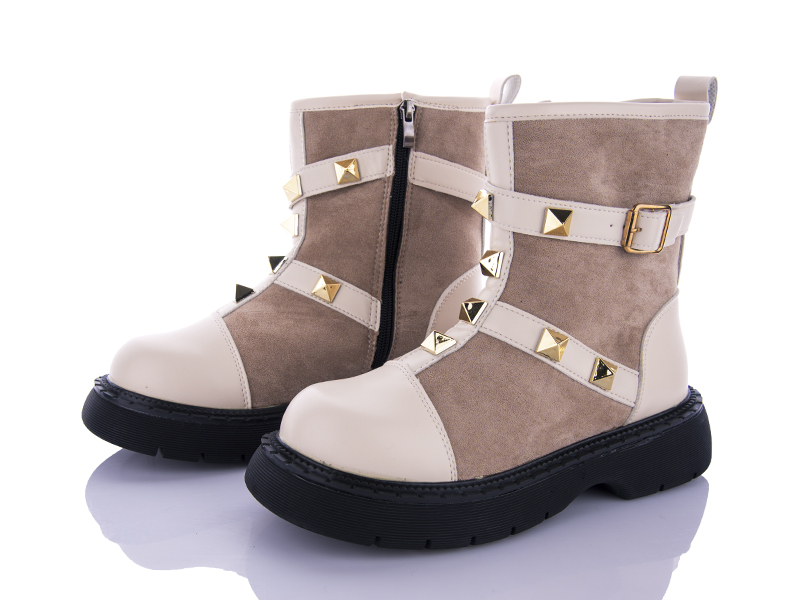Ботинки VIOLETA (36-41) 197-72 beige (деми)