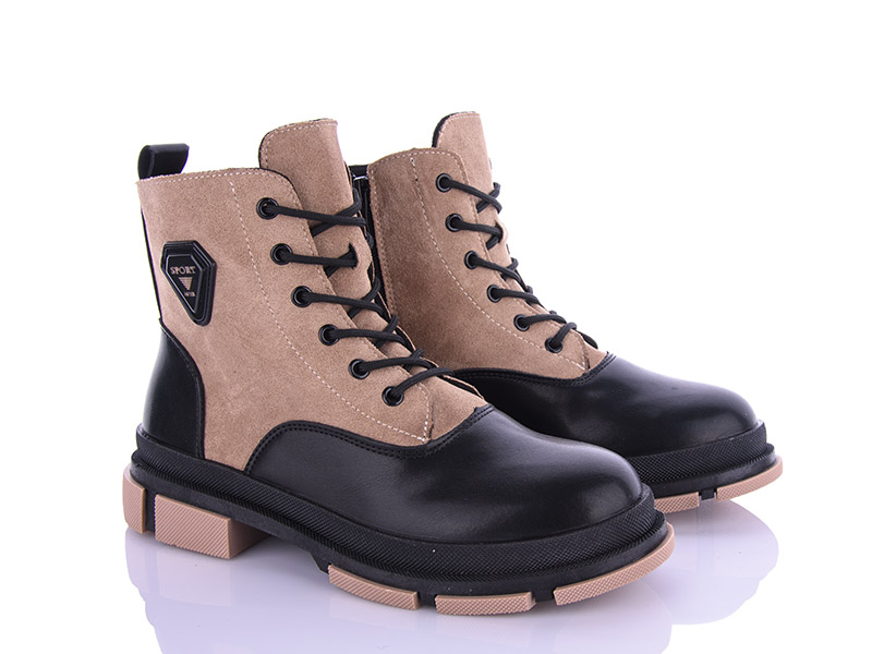 Ботинки VIOLETA (36-41) 197-28 brown (деми)