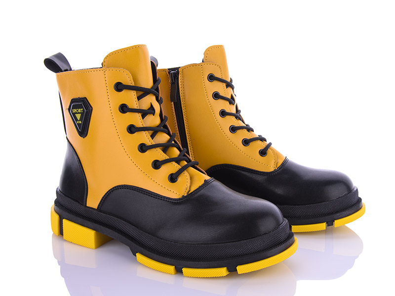 Ботинки VIOLETA (36-41) 197-28 yellow (деми)