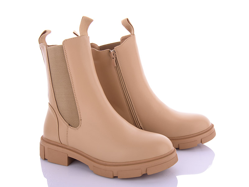 Ботинки VIOLETA (36-41) Y61-717 khaki (деми)