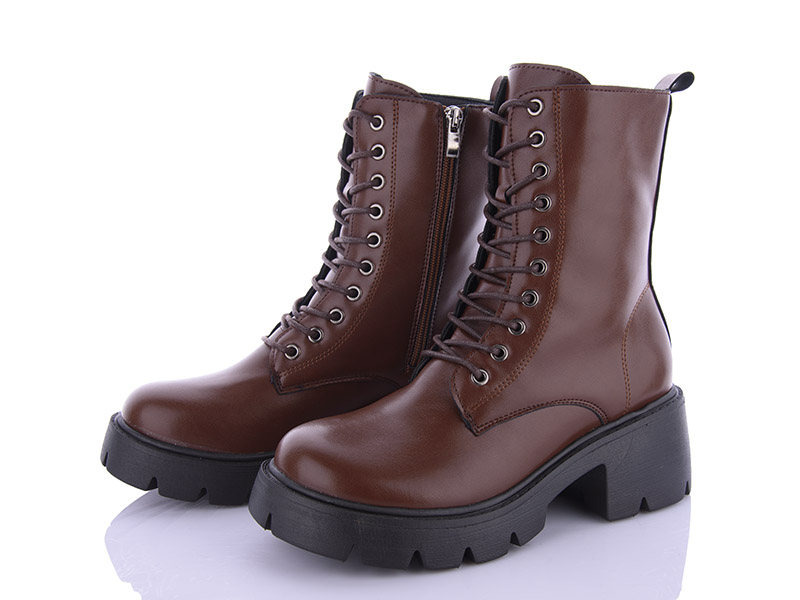 Ботинки VIOLETA (36-40) 197-30 brown (деми)