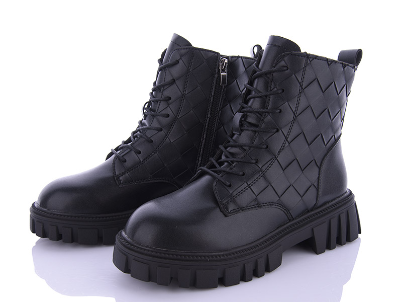 Ботинки VIOLETA (36-40) 197-98 black (деми)