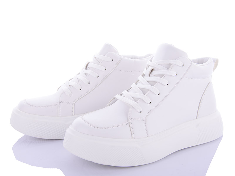 Кроссовки VIOLETA (36-41) M6060-2 white (деми)