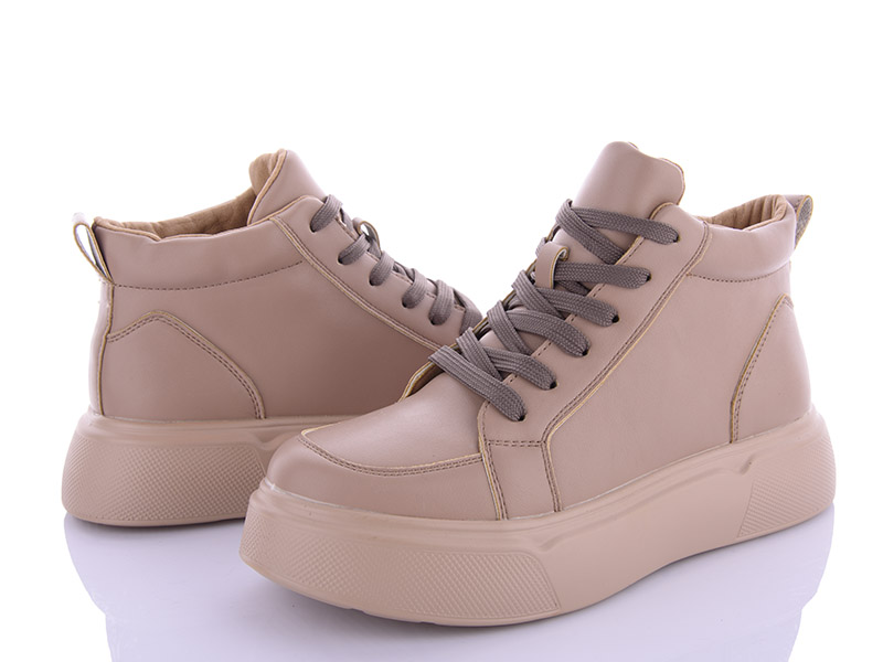 Кроссовки VIOLETA (36-41) M6060-5 apricot (деми)