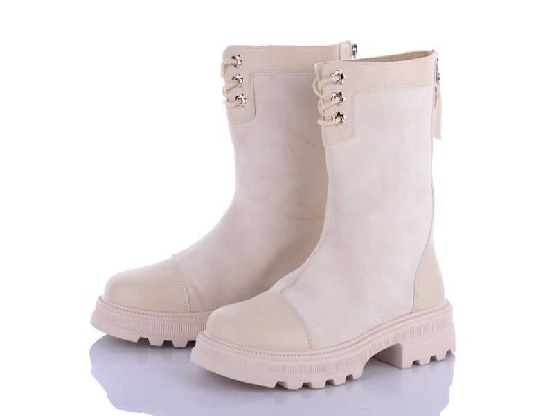 Ботинки VIOLETA (36-41) 197-87 beige (деми)