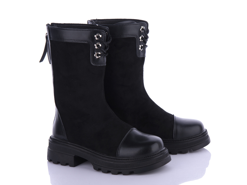 Ботинки VIOLETA (36-41) 197-87 black (деми)