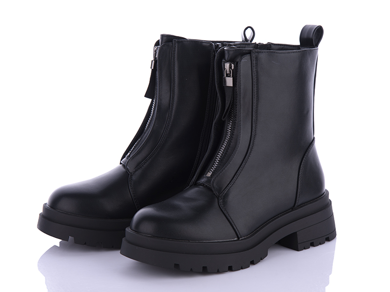 Ботинки VIOLETA (36-41) M633-1 black (деми)