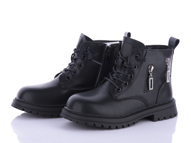 Ботинки VIOLETA (32-37) Y104-B21511 black (деми)