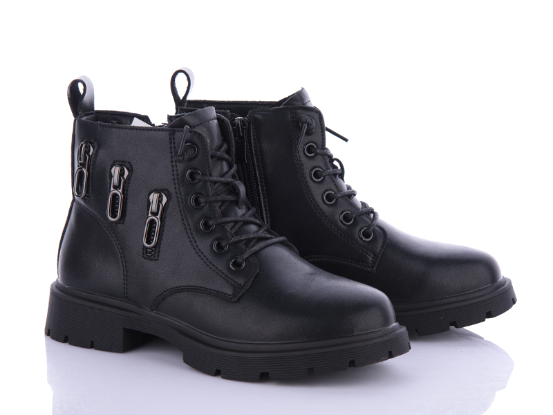 Ботинки VIOLETA (31-36) Y109-7608 black (деми)