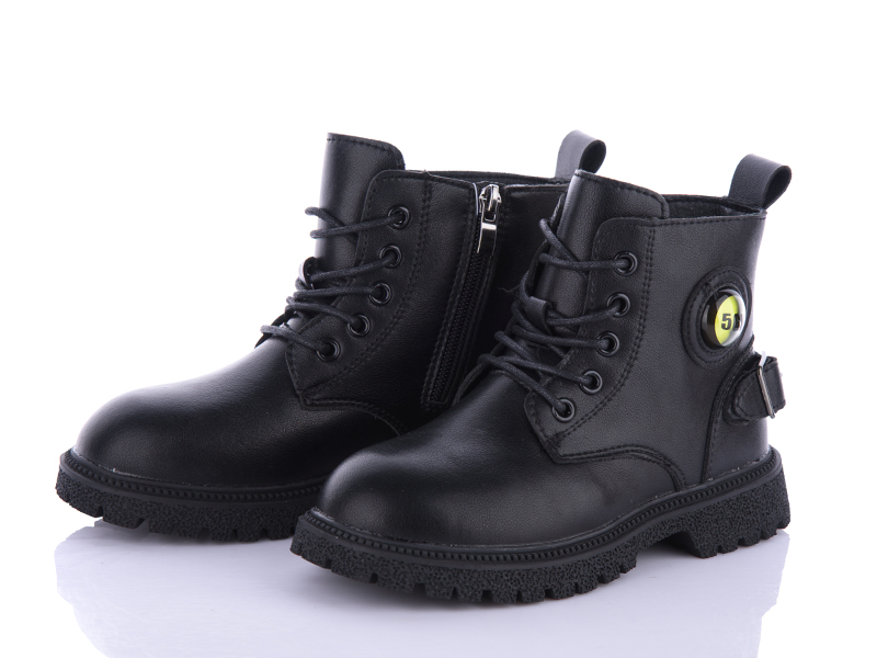 Ботинки VIOLETA (32-37) Y94-0447B black (деми)