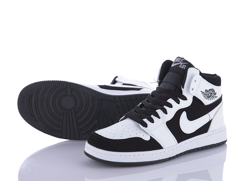 Кроссовки VIOLETA (36-41) 21008-2 black-white (деми)