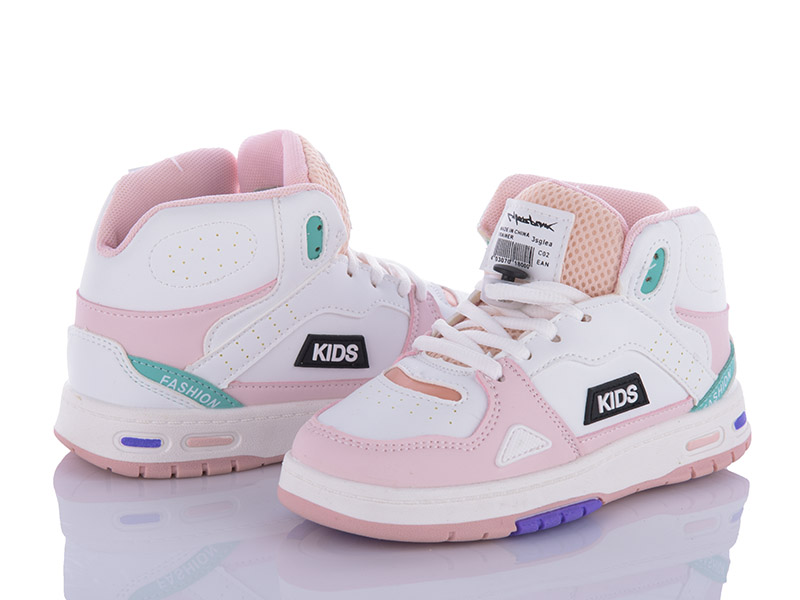 Кроссовки VIOLETA (32-37) Y79-0186B pink (деми)