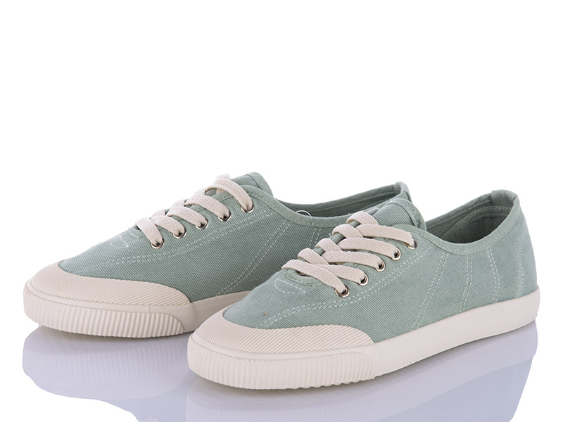 Кеды VIOLETA (36-40) G5 green (деми)