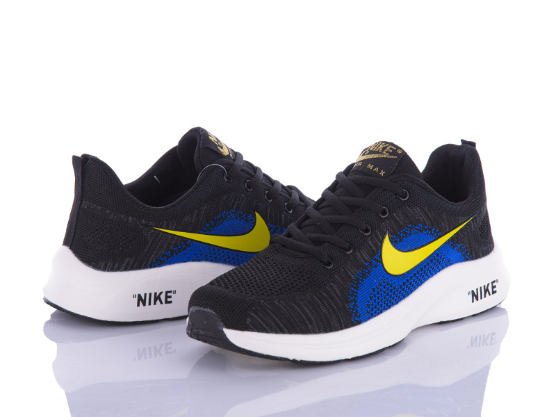 Кроссовки VIOLETA (40-44) Z15-1889 black-navy (лето)