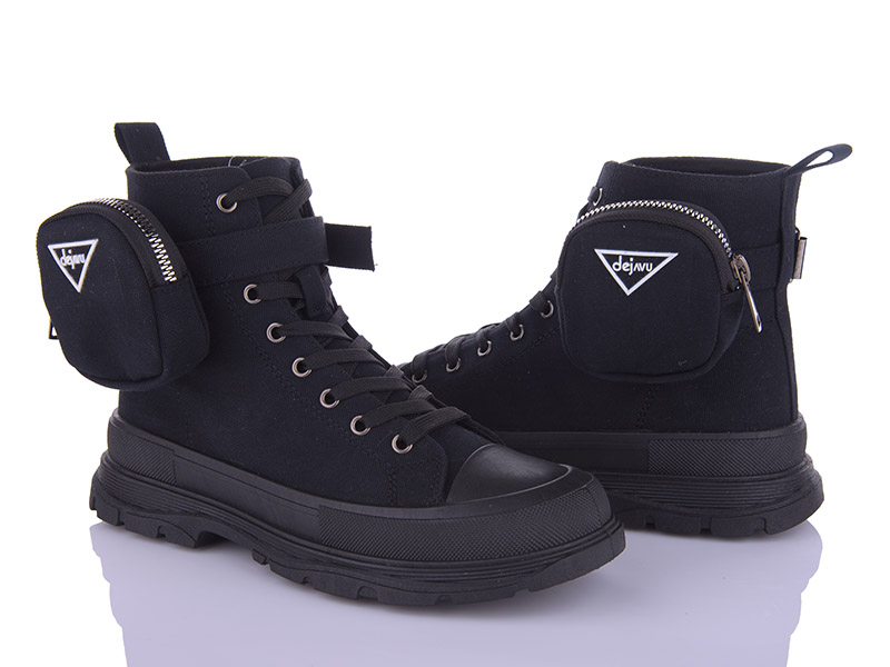 Ботинки VIOLETA (36-41) 20-884-1 black (деми)