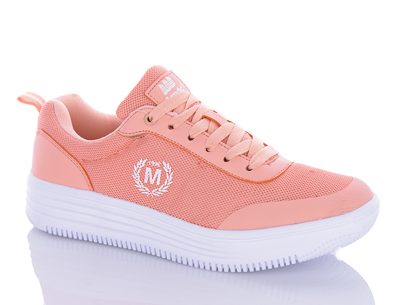 Кроссовки Lancast (36-41) 1606009 Распродажа pink/blek (деми)