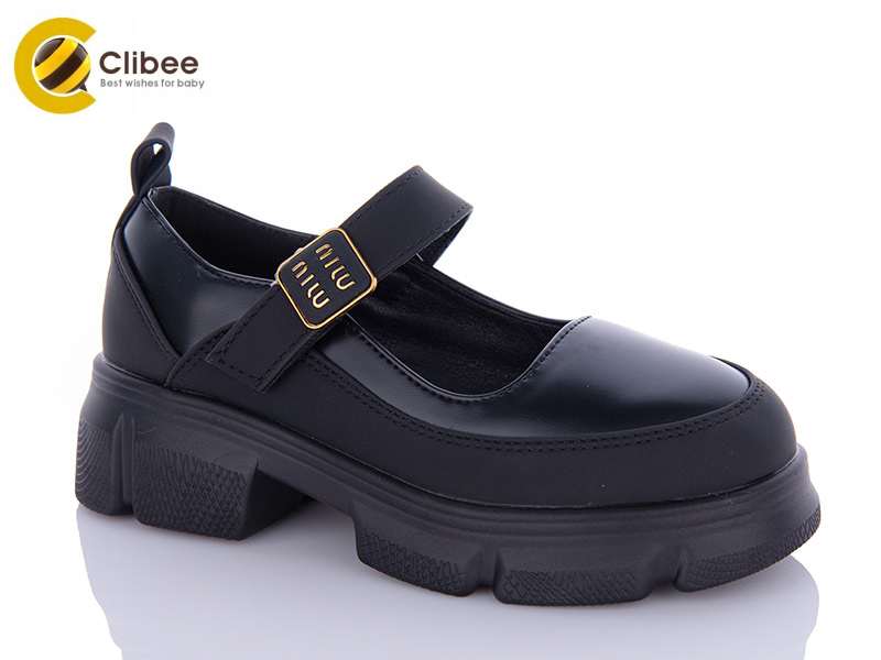 Туфли Clibee-Apawwa (32-37) DC706 black (деми)