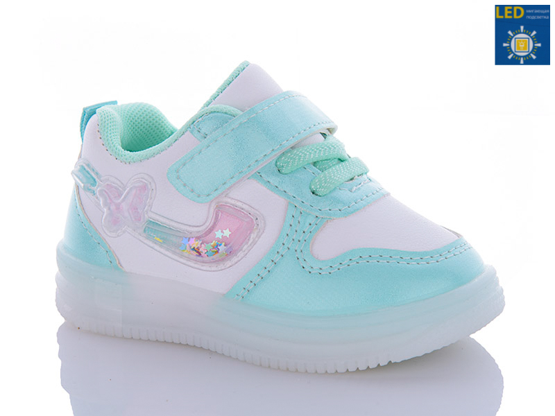 Кроссовки Comfort-baby (21-25) 875 зелений  (деми)