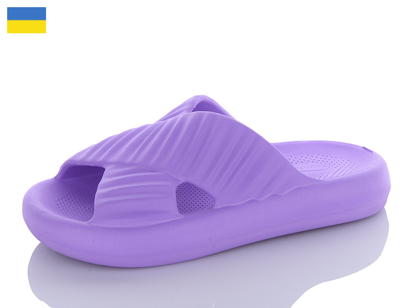 Шлепанцы ALEX M&L (36-41) AML105 фіолетовий (лето)