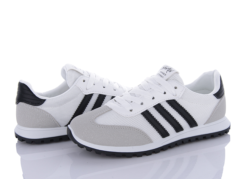 Кроссовки VIOLETA (36-41) HD14-149-54 white-black (деми)