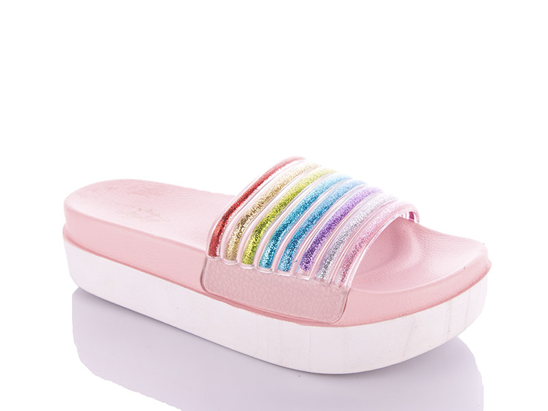 Шлепанцы Lion (36-41) 885-3 pink (лето)