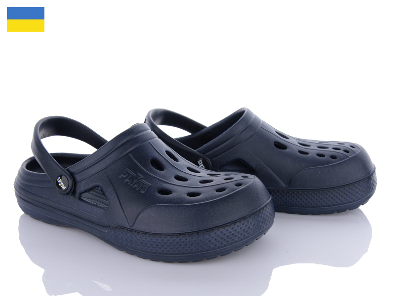 Кроксы Alex (36-41) 12345 синій (лето)