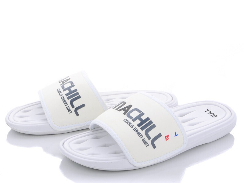 Шлепанцы Obuv OK (40-45) R021 (w42) white (лето)