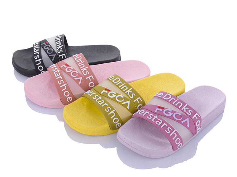 Шлепанцы ALEX M&L (36-41) B2058-1 mix (лето)