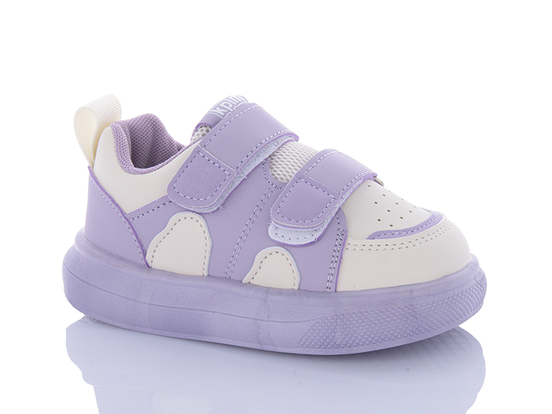 Кроссовки Comfort-baby (26-30) 7199 б-фіолетовий (деми)